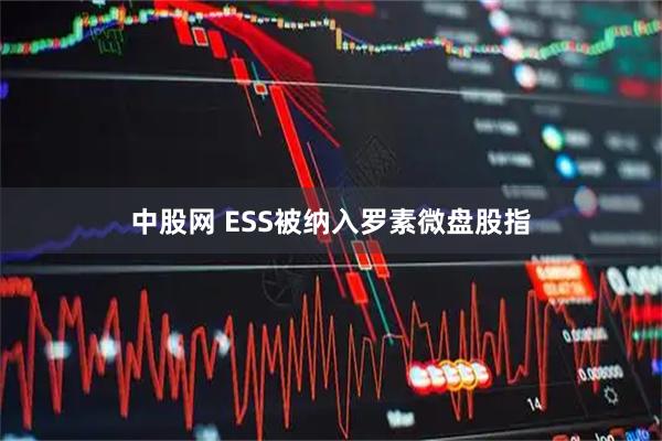 中股网 ESS被纳入罗素微盘股指